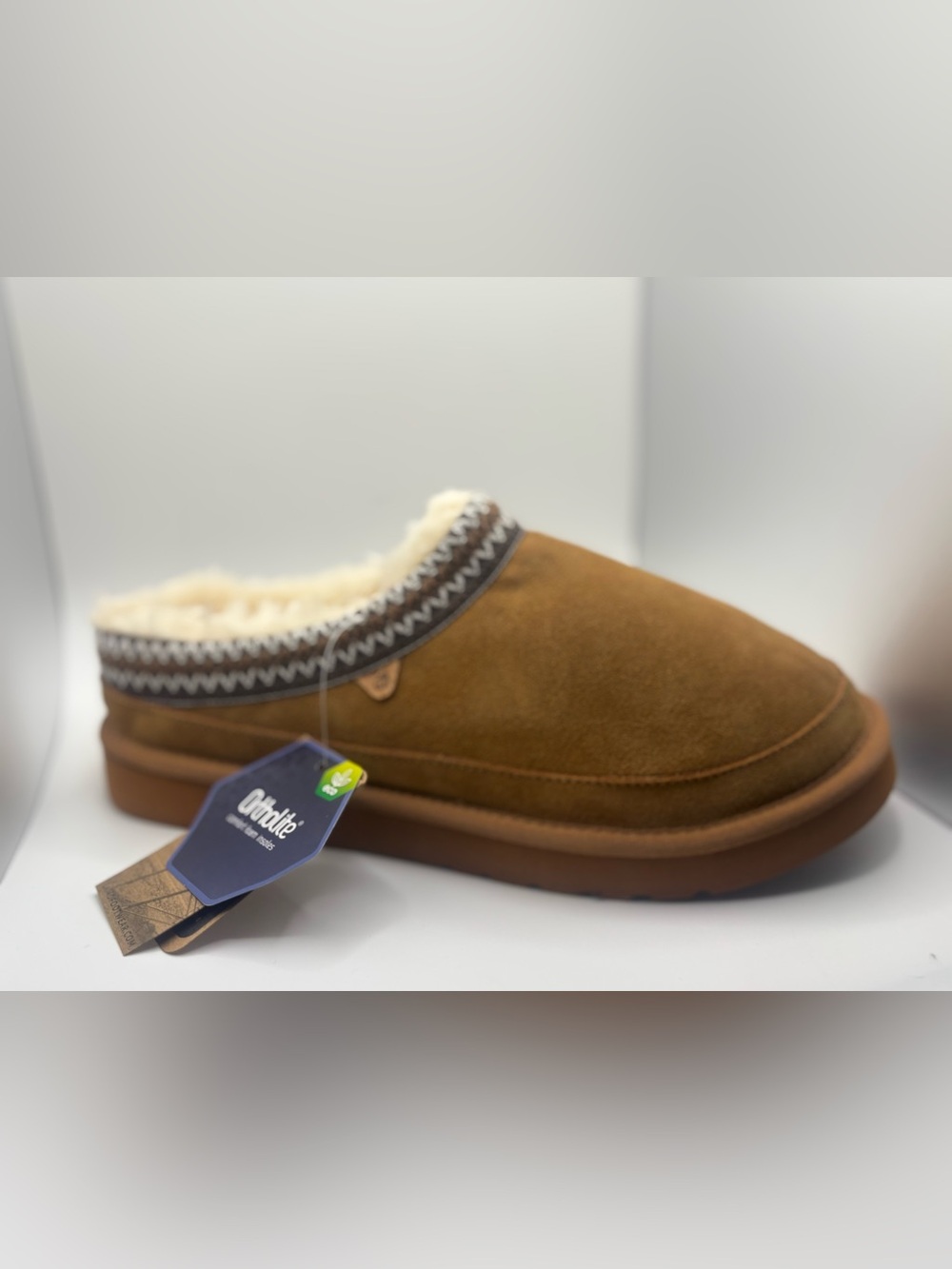 Lamo Women's Jane Platform Clogs Women- Premium Suede Clogs Faux Fur Lining NWT